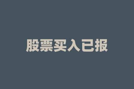股票买入已报是什么意思?股票买指数是什么意思?-RB螺纹钢期货交易网